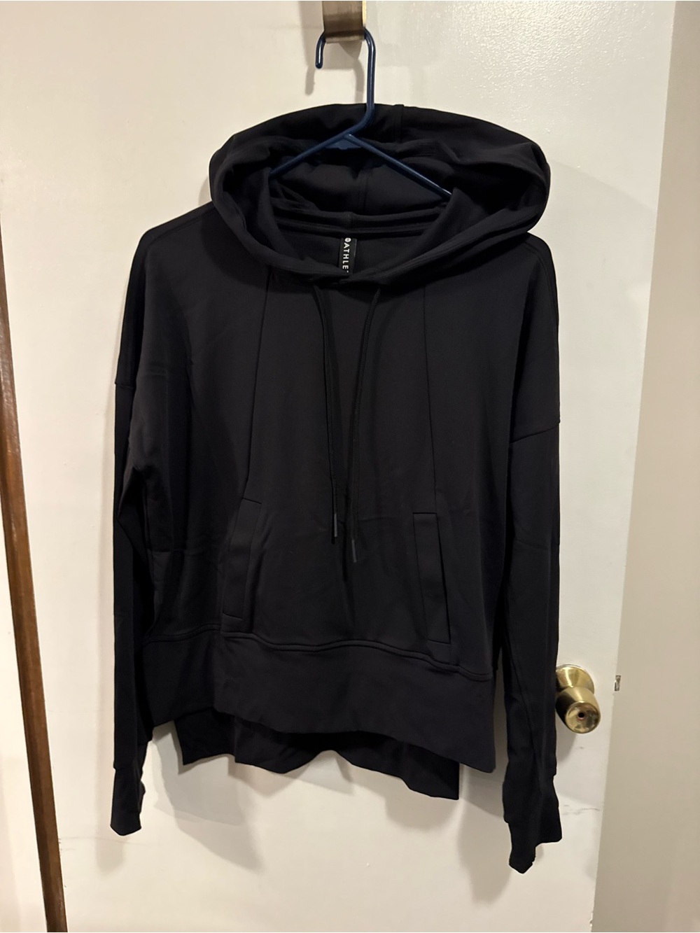 Athleta Mission Hoodie Black Women’s Size Small